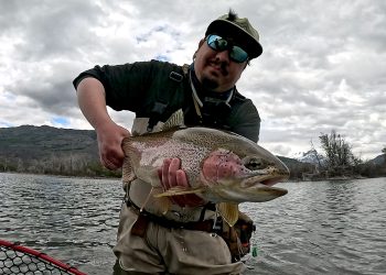 Primer encuentro de pesca con mosca en Lago Brown reunió a especialistas y emprendedores de Cochrane