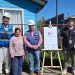 Entregan terrenos para iniciar la construcción de tres viviendas en Puerto Aysén
